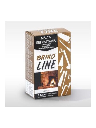 MALTA REFRATTARIA KG.1 -BRIKO LINE-