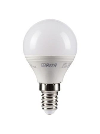 LAMPADA LED SFERA 7,5W luce fredda 6500°k E27 ReeR